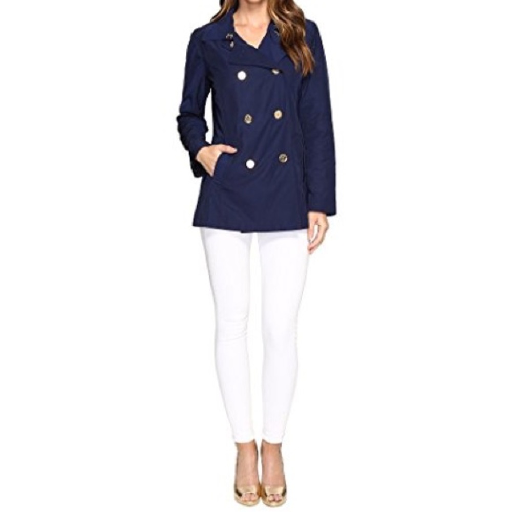 Lilly Pulitzer True Navy Beach Jacket